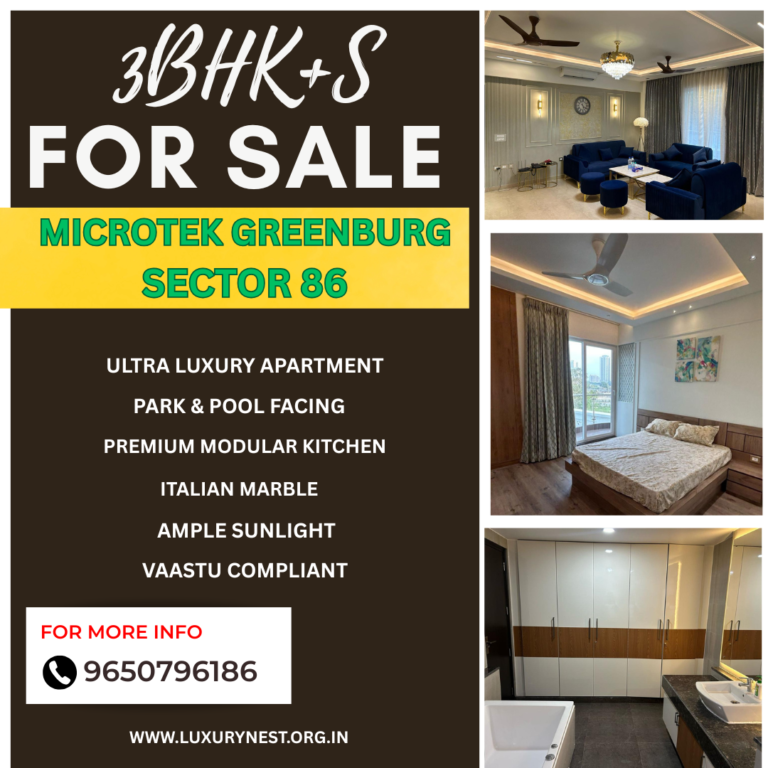 ultra luxury apartment for sale in microtek greenburg